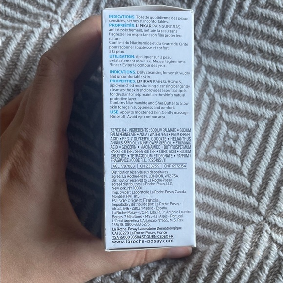 La roche Posay Set soap, micellar water, moisturizer & nutritic lips - Picture 2 of 11